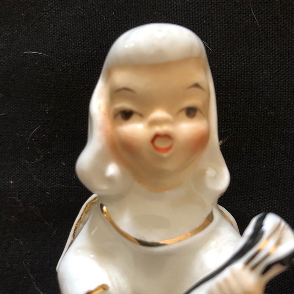 Angel with Musical Instrument made in Japan - Picture 2 of 11